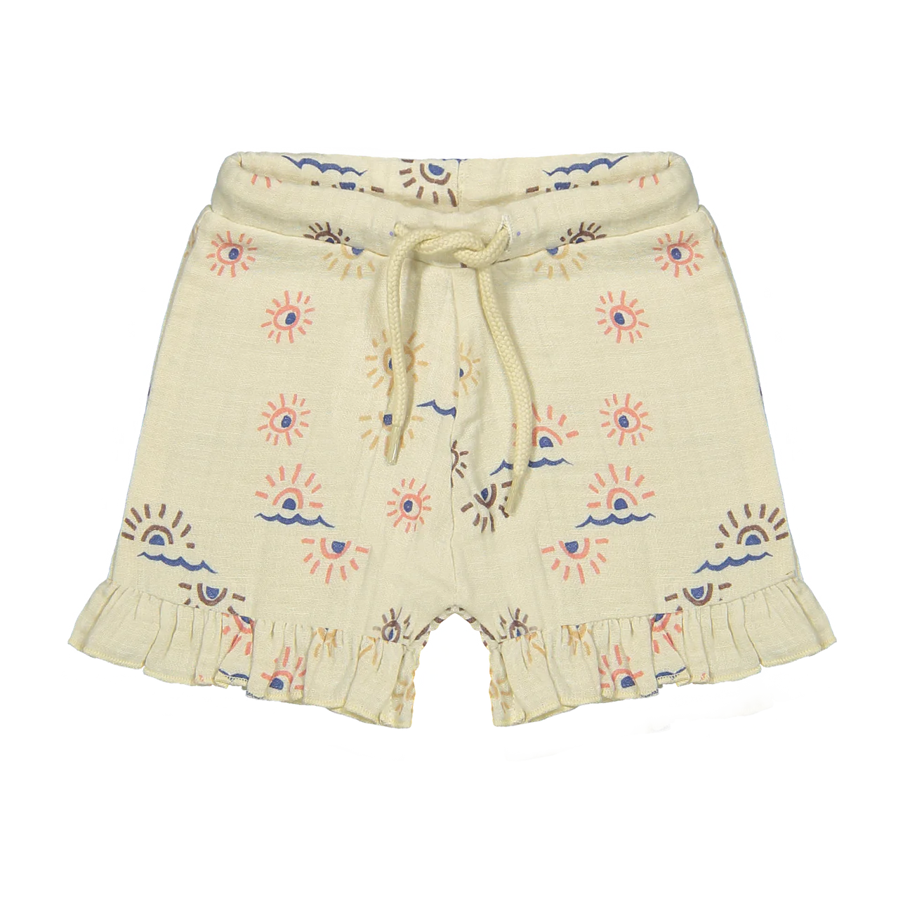Woven Muslin Short Sunshine Print