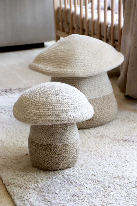 Mushroom Storage Basket - Handmade - Small