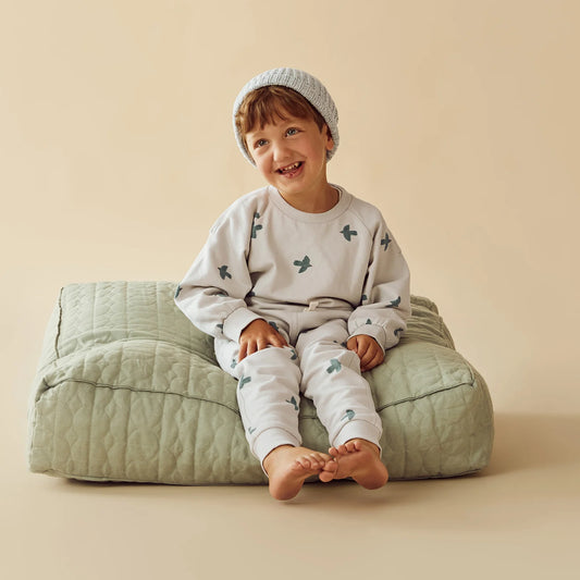 Little Sparrow Organic Terry Sweat Set