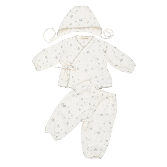 Gauze Three Piece Set || Stars