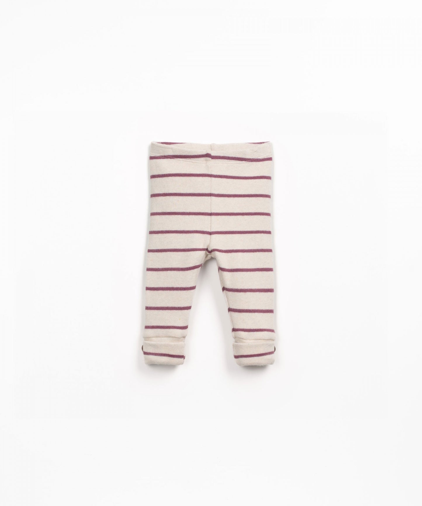 Mixed Tunic and Striped Leggings Set