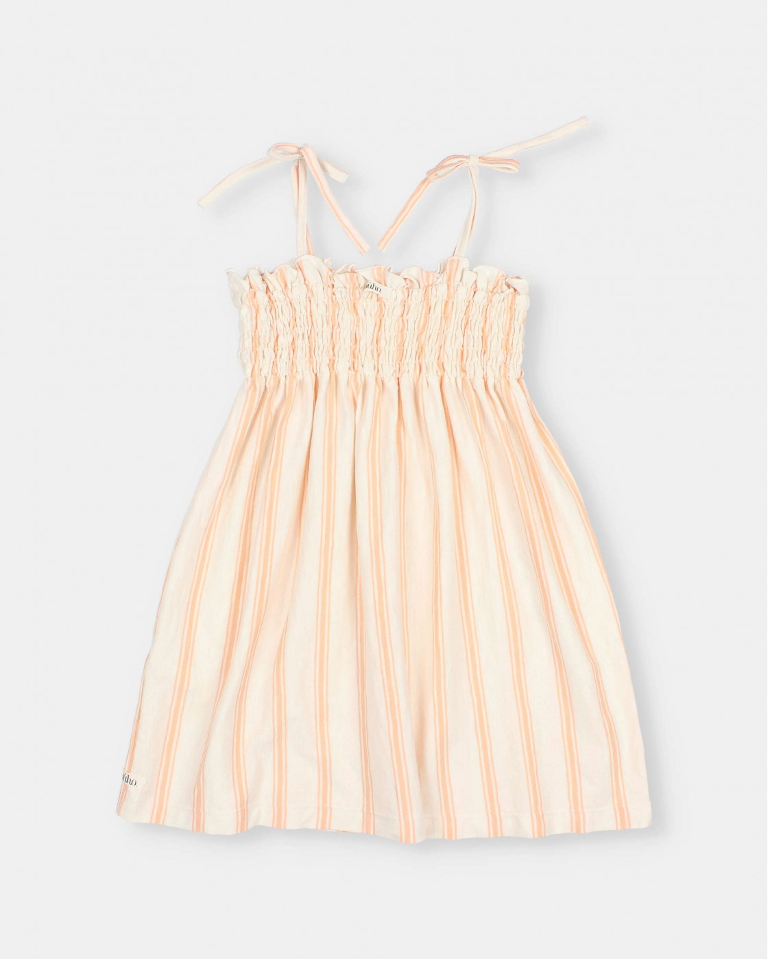 Stripes Dress || Apricot