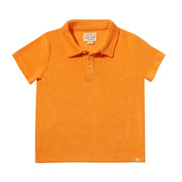 Terry Polo Shirt Tangerine
