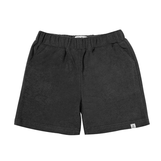 Terry Elastic Waist Short Navy
