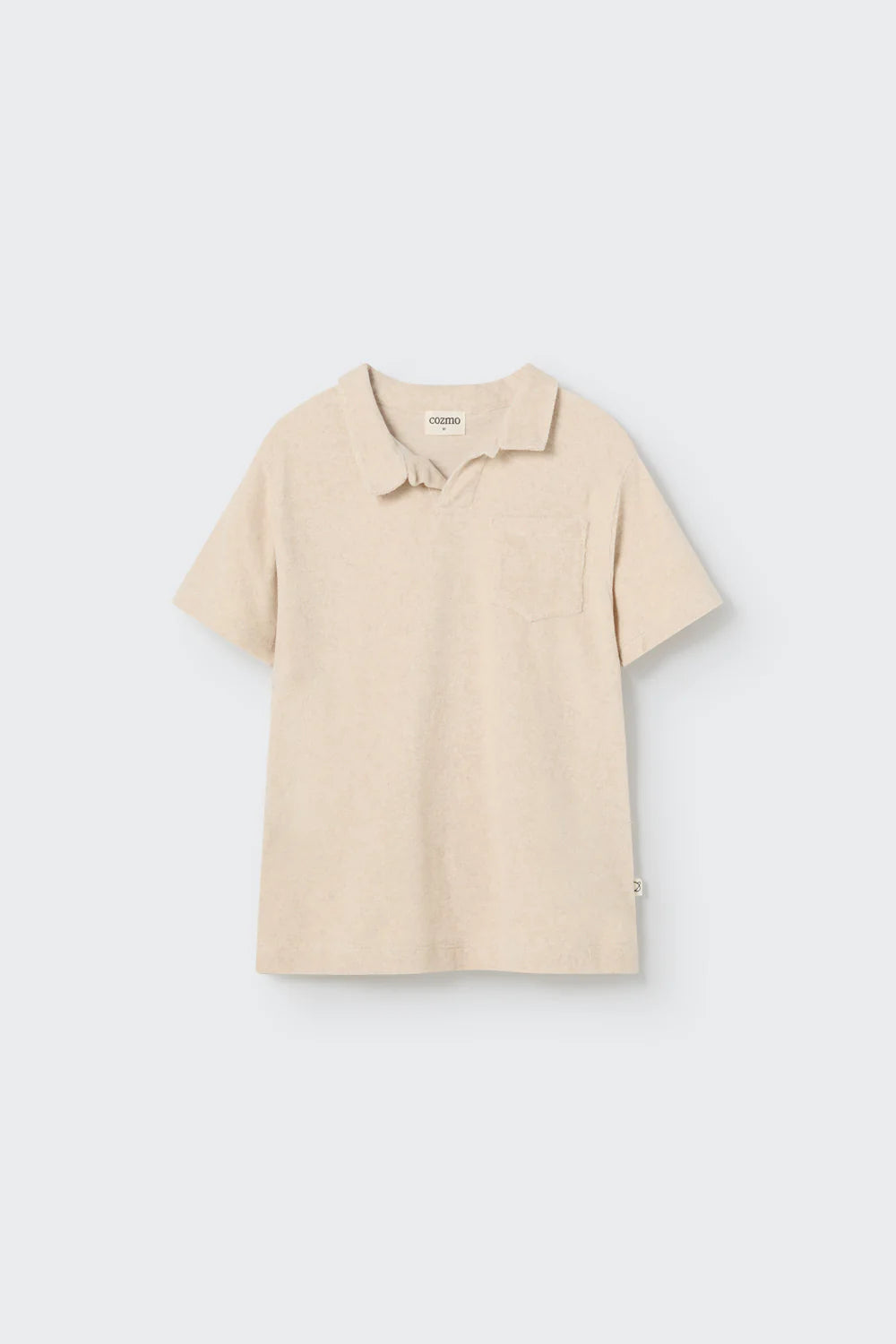 Organic Toweling Polo Shirt