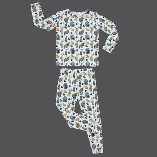 Bamboo Big Kid Pajamas || Into The Wild