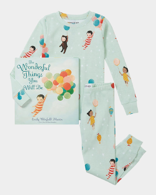 WONDERFUL THINGS YOU WILL BE BOOK WITH MATCHING PAJAMA SET