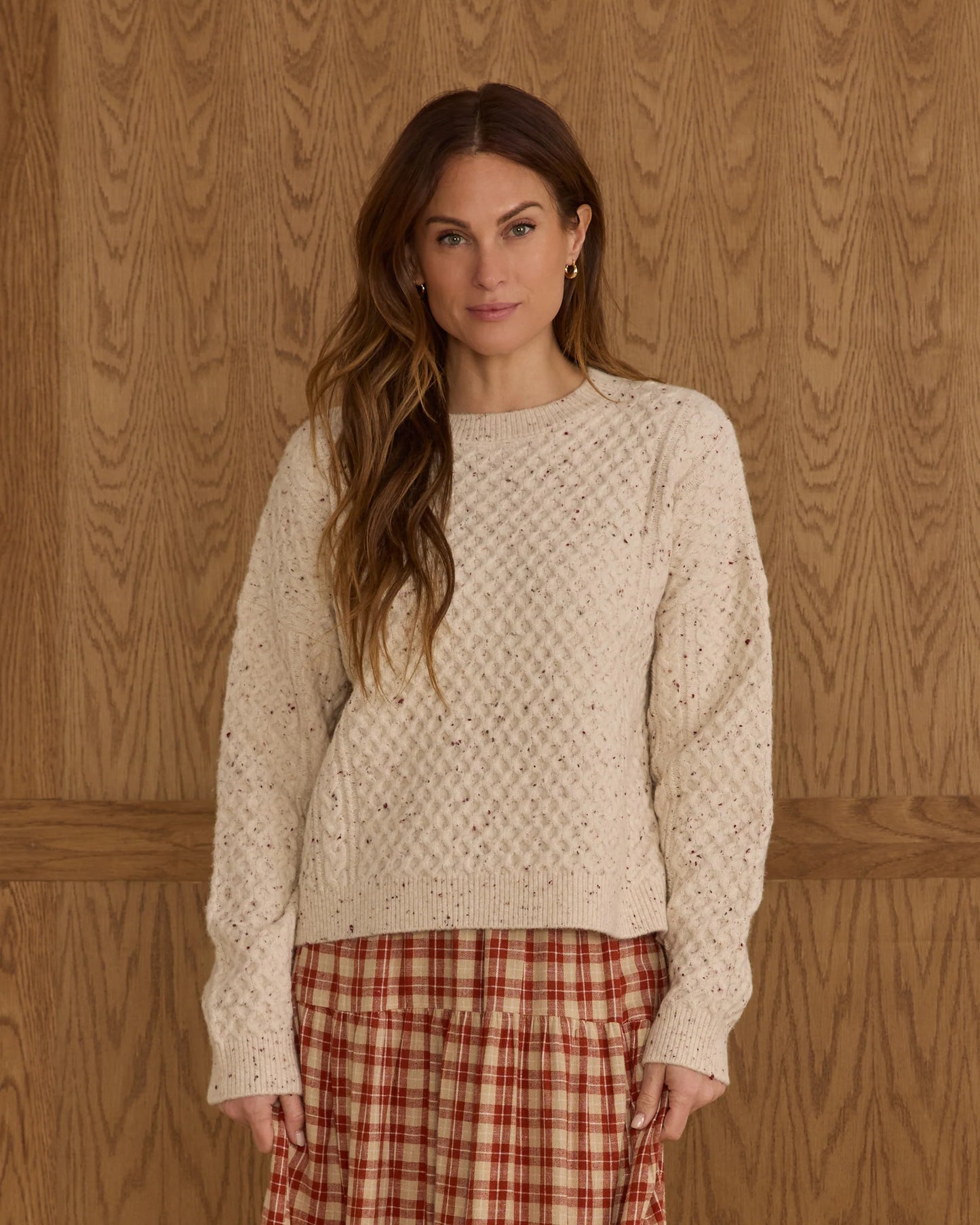 Carolina Sweater | Natural Speckled