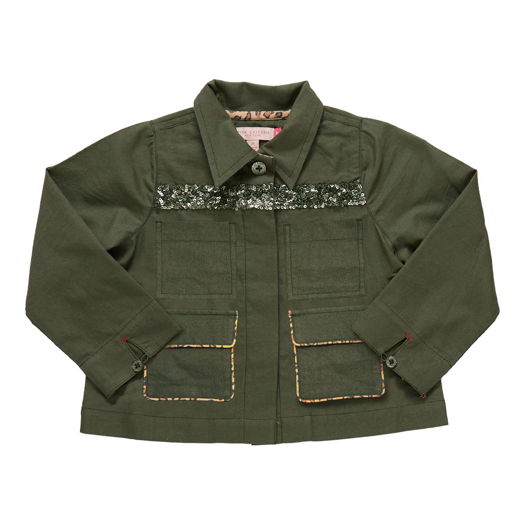 Girls Wylie Jacket and Pant Set || Four Leaf Clover