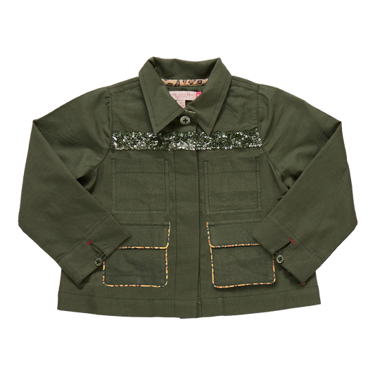 Girls Wylie Jacket and Pant Set || Four Leaf Clover